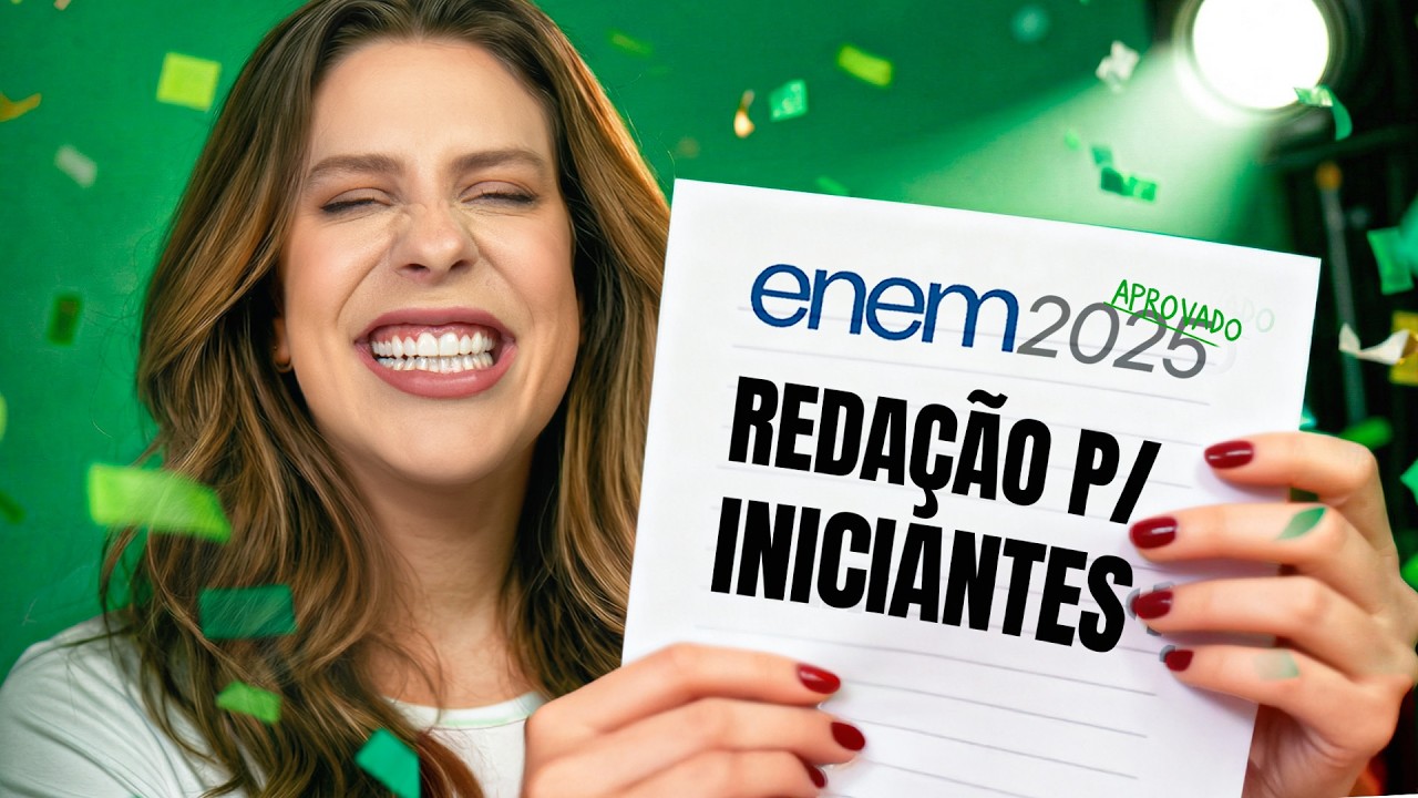 REDAÇÃO PARA INICIANTES: COMO FAZER REDAÇÃO EM 1 HORA