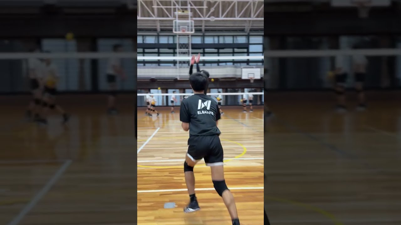 東福岡のスーパールーキー！比嘉選手のスパイク！#ELSALUTE