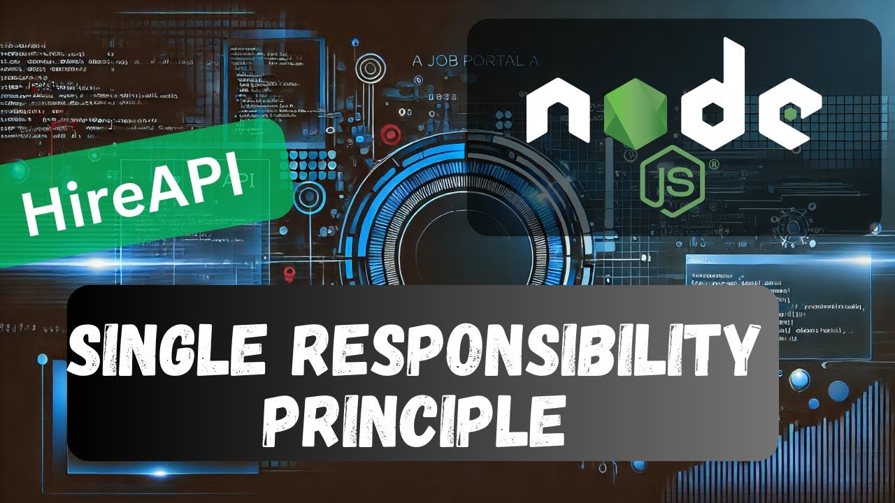 Principle Node 11. Divide Business logic to the user service for Single Responsibility ...