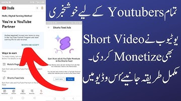 How To Accept New Youtube Terms On Mobile | Youtube Short Monetization 2023