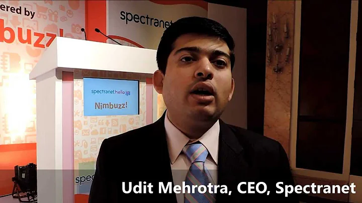 Interview: Udit Mehrotra, CEO, Spectranet -by Tele...