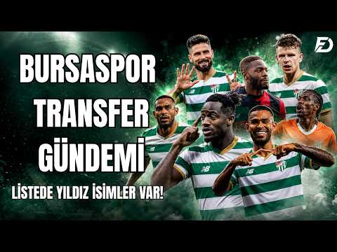 BURSASPOR'DAN TRANSFER BOMBALARI! | Giroud, Elitim, Batshuayi ve Dahası... | Transfer Gündemi #1