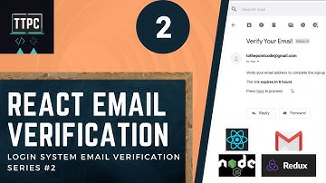 Email Verification in React Js