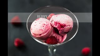 Berry Ice Cream | Vegan, Paleo