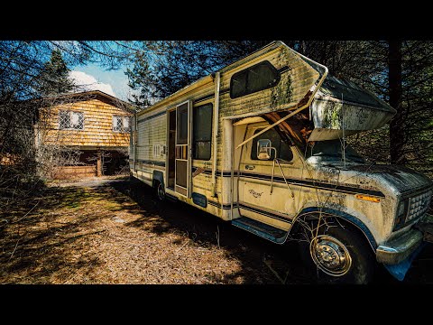 A Tragic Look At This Home In The Woods That Was Suddenly ABANDONED And Forgotten For Decades