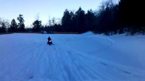 2007 Polaris IQ 440 jump