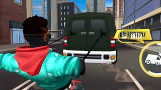 Spider man boy 😍 Stop car and robury / spider fighter game / mobile game