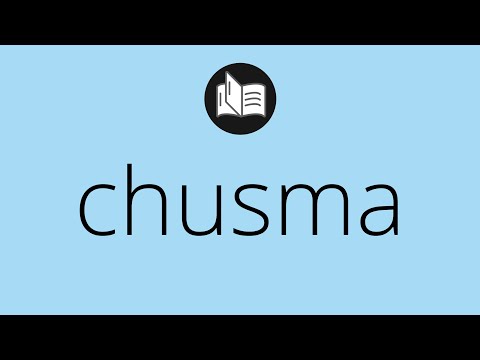 Video: ¿Cuál es la palabra Chusma en inglés?