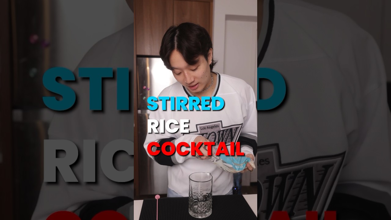 Stirred Rice Cocktail (YEAR OF THE DRAGON) #lunarnewyear #cocktails #bartender #bartending #mixology