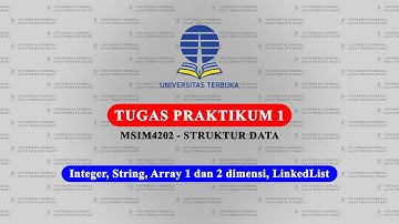 [VOD] Pemrograman Bahasa Java | Tugas Praktikum 1 UT - Struktur Data (MSIM4202)