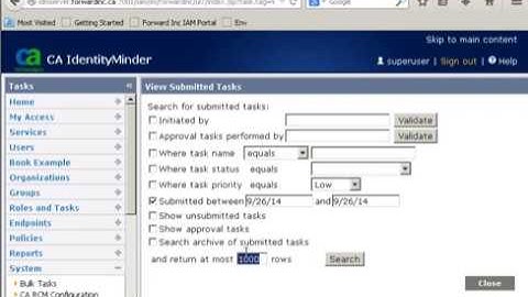 CA Identity Manager Tutorial Chapter 9 Example: Modify account attributes