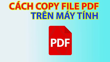 Cách Copy File Pdf Trên Máy Tính