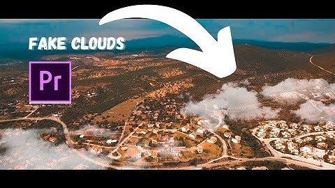 How To Add FAKE CLOUDS In Your Drone Footage | Premiere Pro Tutorial