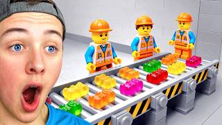 He Build A Lego Candy Factory!