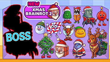 Merge Fellas Xmas Brainrot 2 Gameplay Walkthrough Reaching Max Level ×2 | Brainrot New Update