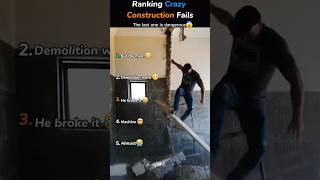 Ranking  Shocking Construction fails🤯 #shorts #constructionfails