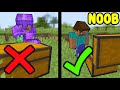 ONLY Minecraft Noobs can Open this Chest!