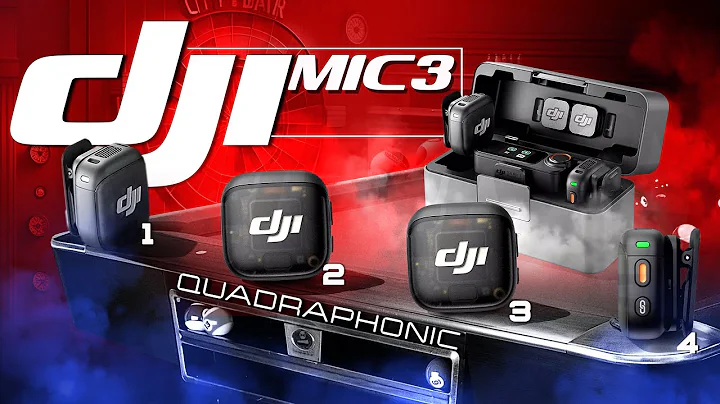 DJI Mic 3 Quadraphonic Review – 4 Transmitters, 1 Receiver, 32-Bit Float Recording!