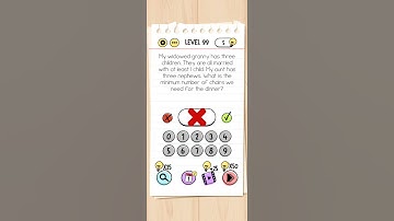 Brain Test: Tricky Puzzles Level 99 Walkthrough Solution By Mobile Gaming Junction