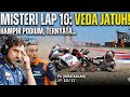 DUNI GEMPAR! Veda Ega Menggila di Moto3 Amerika Detik-Detik Veda Tergelincir di Lap 10 COTA!