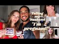 TELLING MY HUSBAND I'M PREGNANT!!! First baby + First ultrasound picture!