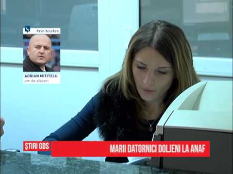 Marii datornici doljeni la ANAF