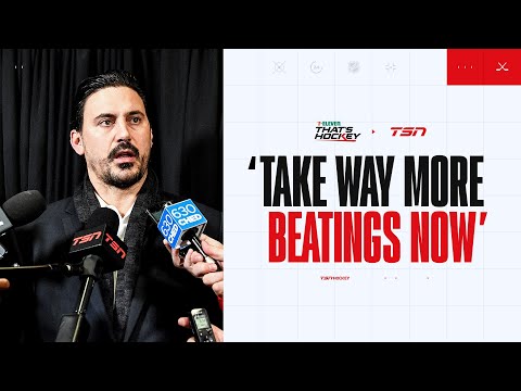 Parros - 'I take more beatings now than I ever did on the ice'