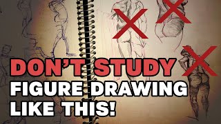Avoid my mistakes on Figure Drawing and Anatomy - Sketchbook Tour