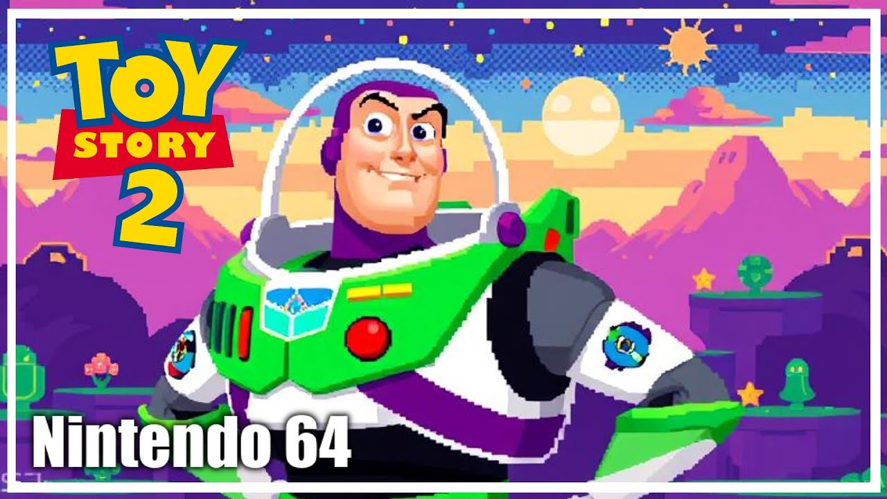 Toy Story 2 100% Nintendo 64 Walkthrough (Tarmac Trouble)
