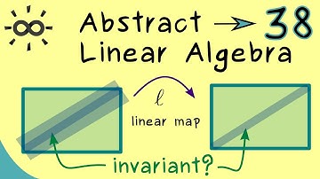 Abstract Linear Algebra 38 | Invariant Subspaces