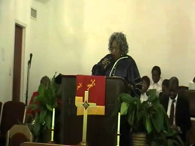 Watch Rev. Elizabeth Yates Preaching at St. Timothy AME Church, Valdosta, GA on YouTube