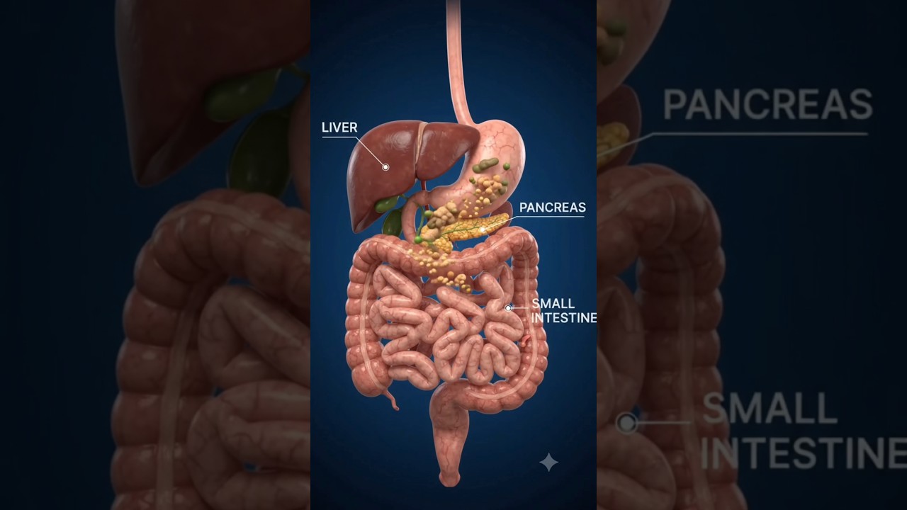 Life Processes Class 10 Science Biology | Human Digestive System Explained in Hindi 🧬 | #shorts