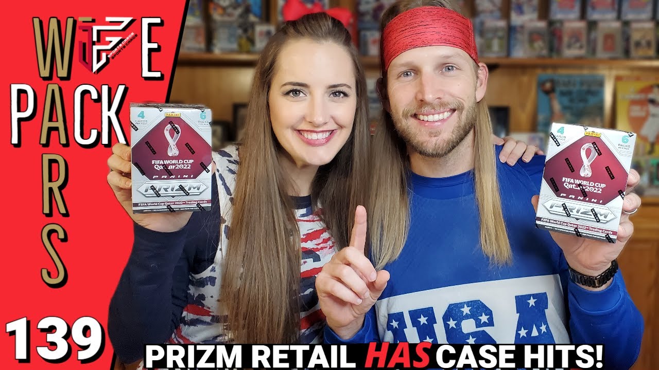 There Are Case Hits!?🥊 WIFE PACK WARS: ROUND 139 🥊 2022 Prizm World Cup  Qatar Soccer Blaster Boxes! 