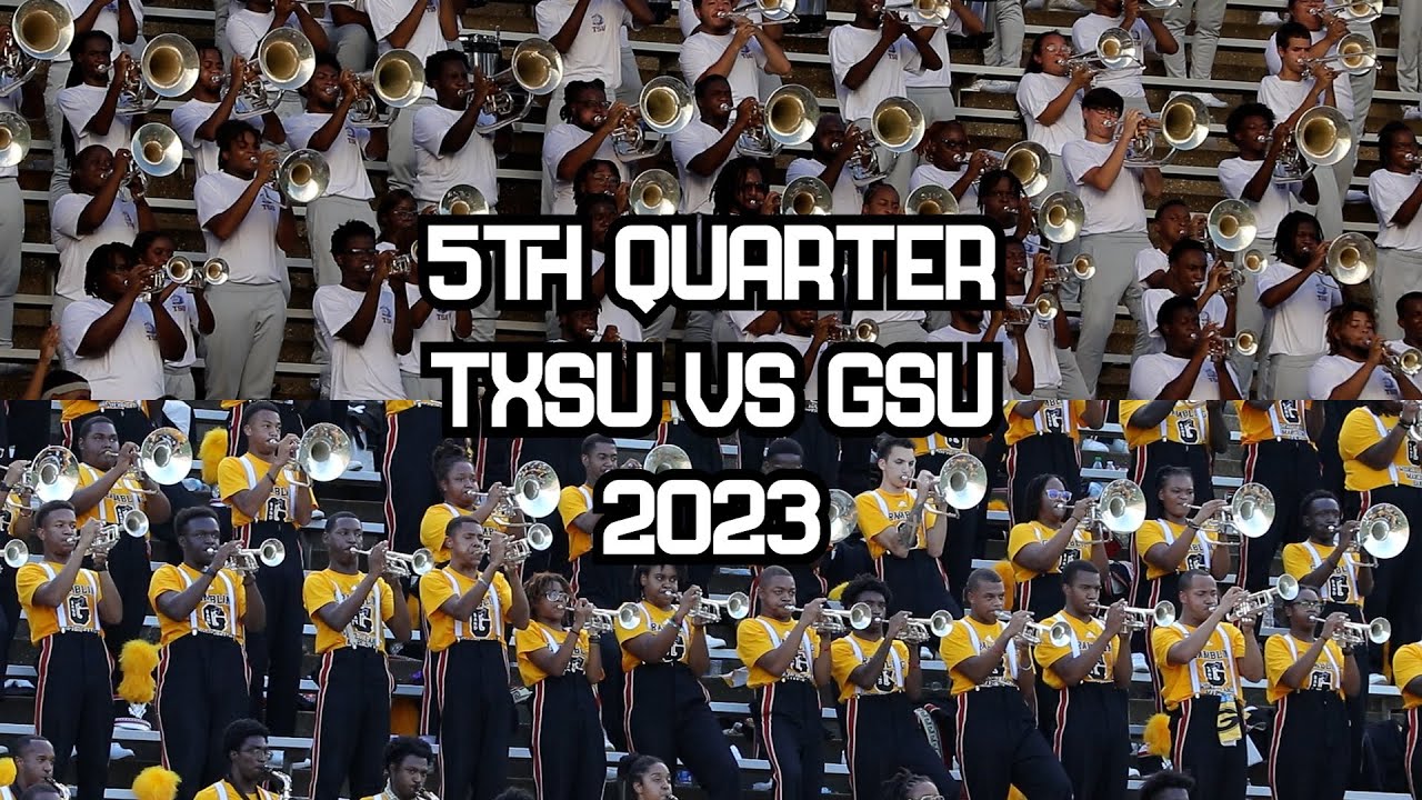 5TH Quarter - TXSU VS GSU 2023 | Texas Southern University VS Grambling ...