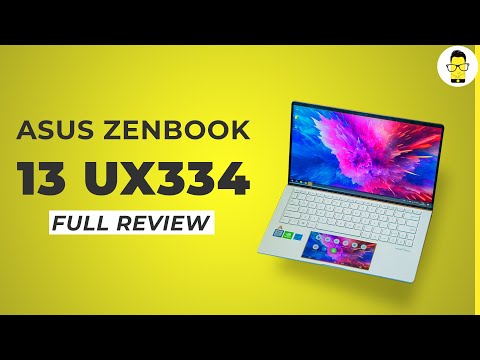 ASUS ZenBook 13 UX334 Review: a screen inside your touchpad!