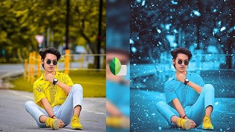 Snapseed Moody Blue Photo Editing | Snapseed Photo Editing 2021 | Snapseed Background Colour Change