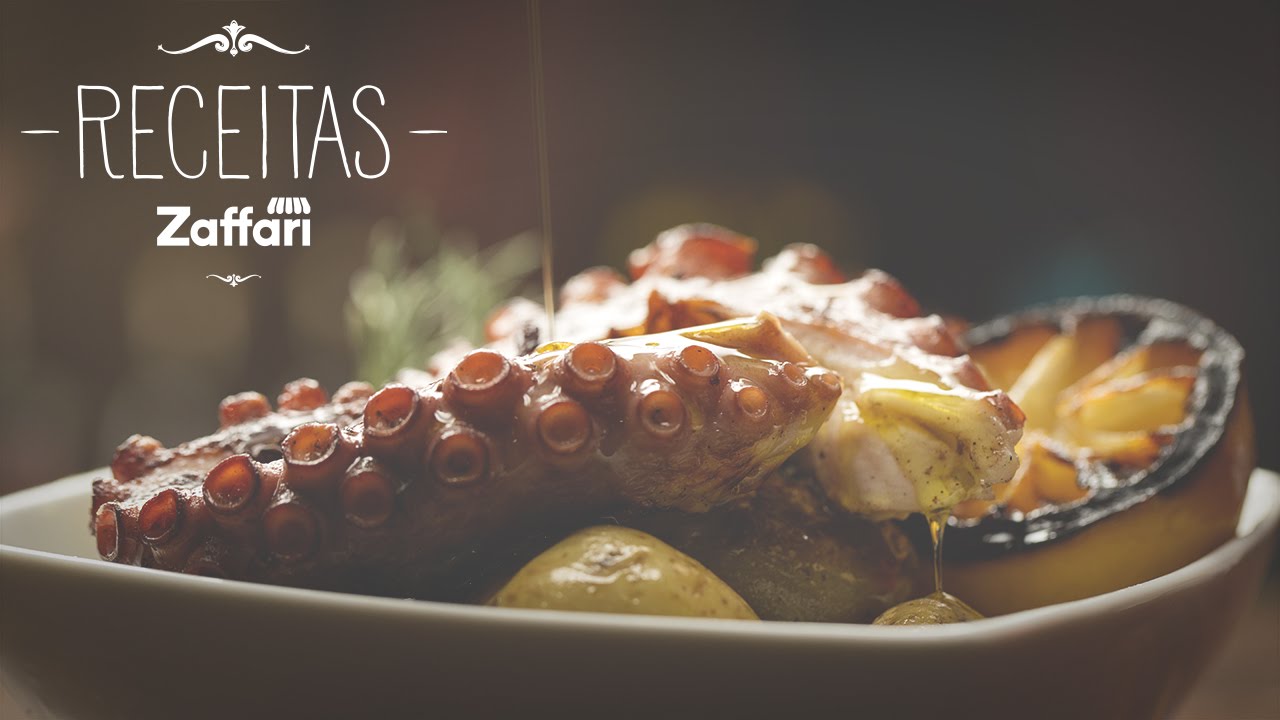 Polvo grelhado - Receitas Zaffari