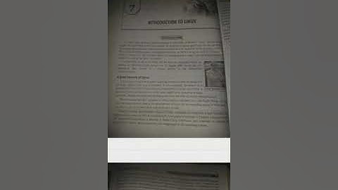 Class -9 Subject- Computer  Chapter 7 Introduction to Linux