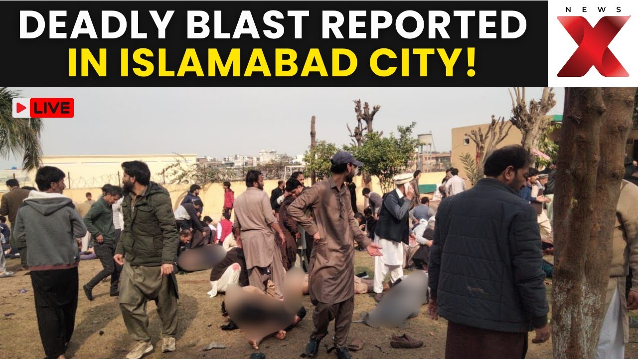 Islamabad Blast LIVE | Deadly Explosion Rocks Islamabad—Emergency Declared, Fear of Mass Casualties