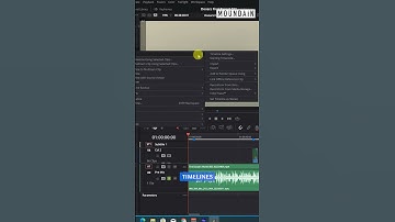 Change starting timecode of a sequence in Resolve