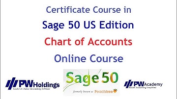 Understanding the Chart of Accounts in Sage 50 Accounting Software | Beginner
