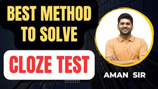 CLOZE TEST|how to solve cloze test|strategy for ssc exams|how to crack ssc|ssc cgl 2024|ssc english by Aman sir English 131,773 views 10 months ago 35 minutes