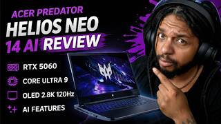 Acer Predator Helios Neo 14 AI Review – RTX 5060 Power in a 14” Laptop?!