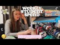 WHAT I SPEND IN A TYPICAL WEEK (as a uni student)