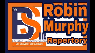 Robin Murphy Repertory || Repertory|| Homoeopathy || Dr.Bhavesh Sir Classes