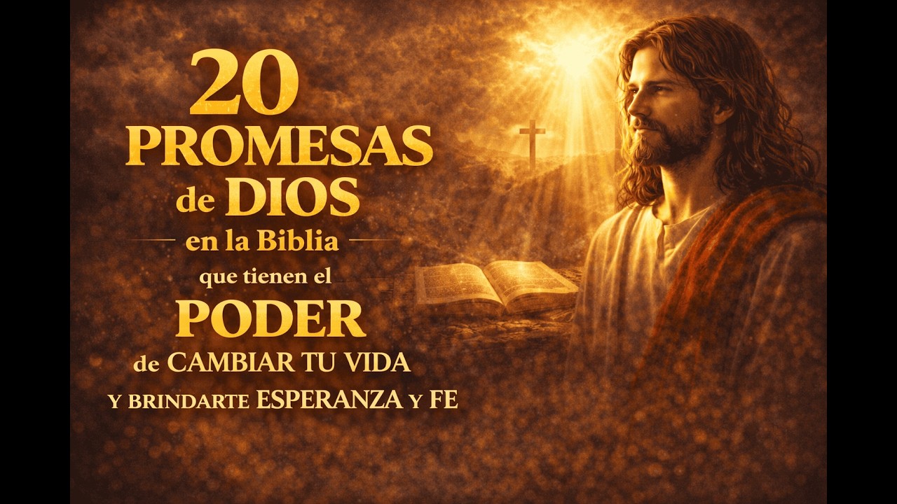 20 PROMESAS de DIOS en la Biblia que tienen el PODER de CAMBIAR TU VIDA ...