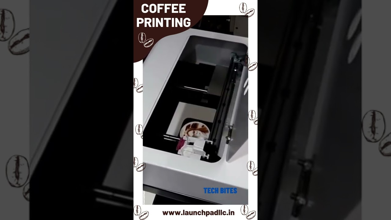 Tech Bites - Selfie Coffee Printing