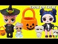 LOL Surprise Dolls TRICK OR TREAT Lil Sisters Halloween Costumes