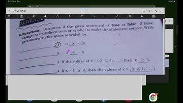g9. determine the given inequality. learning task.