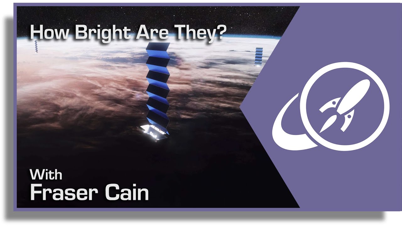 universe background Q&A 87: Why Is Starlink So Bright? Is It Right For Starlink To Provide Internet? And More...